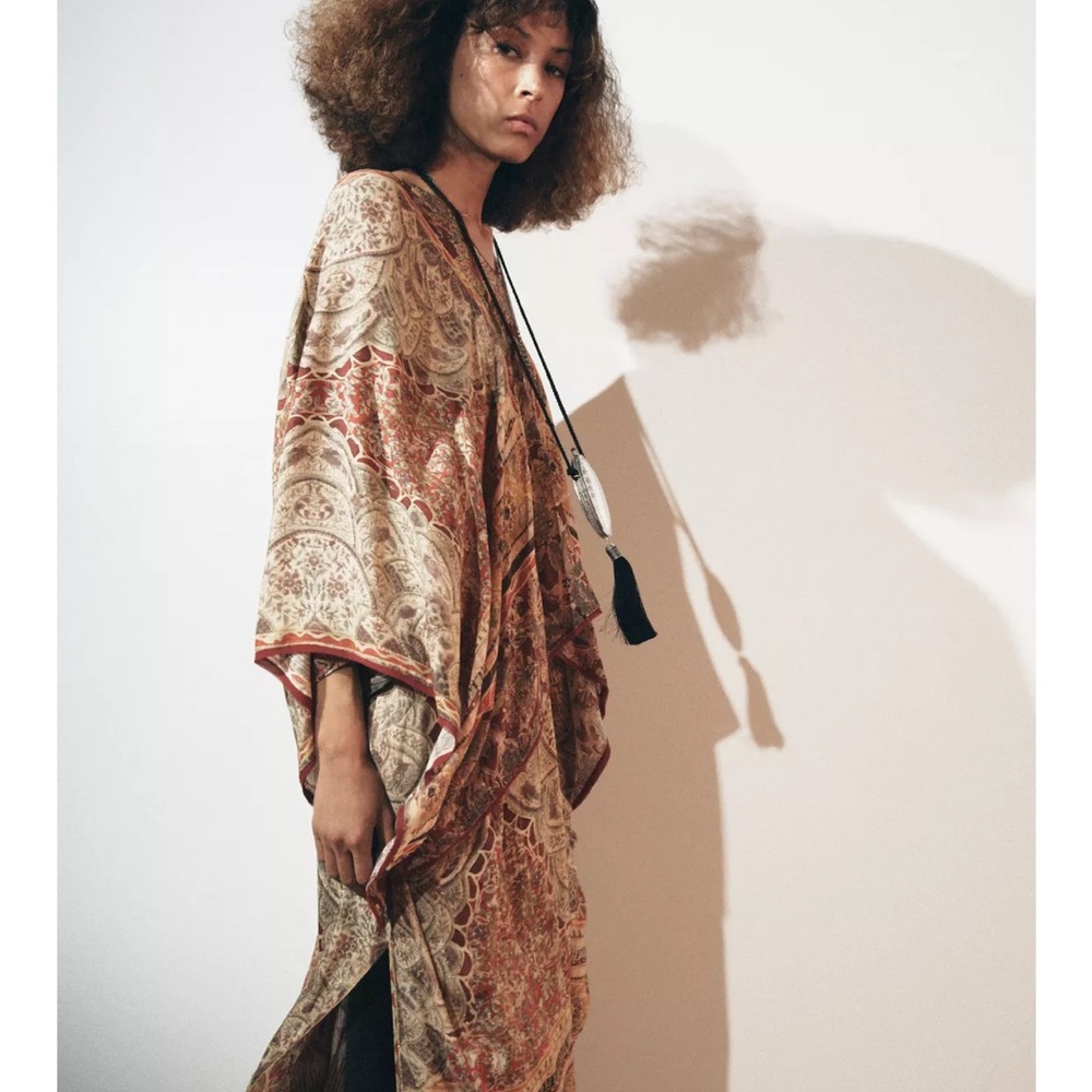 ZW COLLECTION PAISLEY CAFTAN DRESS - Picture 6 of 16